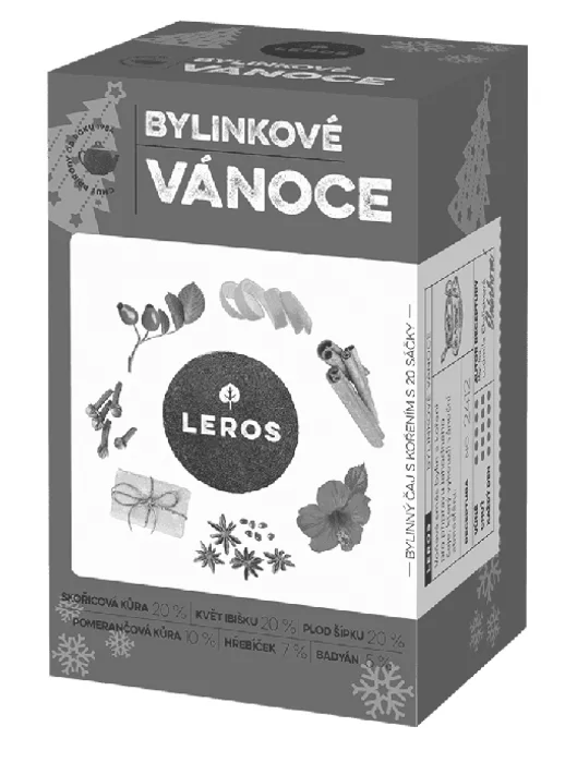 LEROS Čaj Bylinkové Vánoce 20x2 g